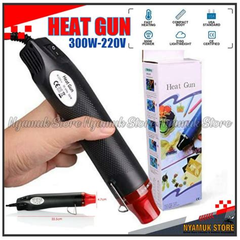 Jual Heat Gun Mini W V Hot Air Diy Vinyl Gun Qst Express Portable Shopee Indonesia