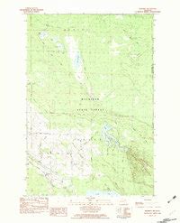 Hi Res Interactive Map Of Manning Cheboygan County MI In 1982 Pastmaps