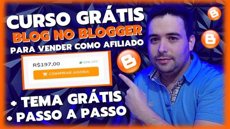 Curso Grátis De Criação De Blog no Blogger Para Vender Produtos Como