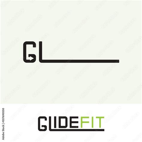 Letter Gl Logo Design With Vector Files Eps And Ai G Logo Gl Font