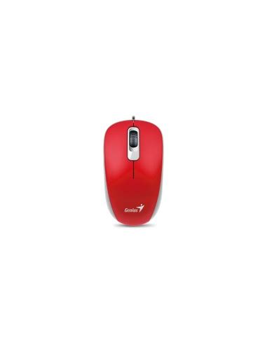 GENIUS MOUSE USB DX 110 FULL SIZE RED