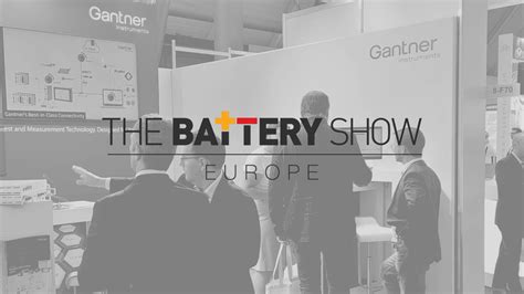 The Battery Show Europe Gantner Instruments