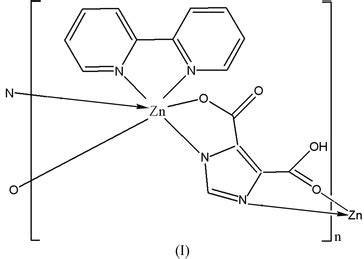 IUCr catena Poly 2 2 bipyridine κ2N N zinc II μ imidazole 4 5