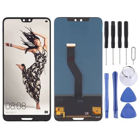 TFT Material LCD Screen And Digitizer Full Assembly For Huawei P20 Pro