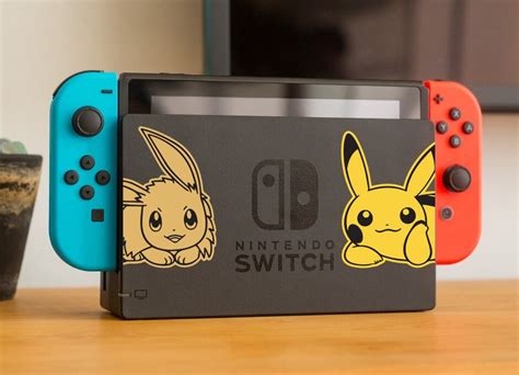 Pikachu And Eevee Special Edition Dock Set Nintendo Switch Dock