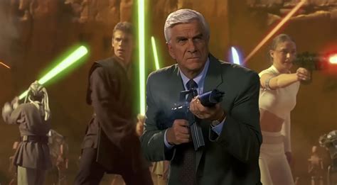 Hilarious Video Mashes Up STAR WARS With Leslie Nielsen S THE NAKED GUN And POLICE SQUAD