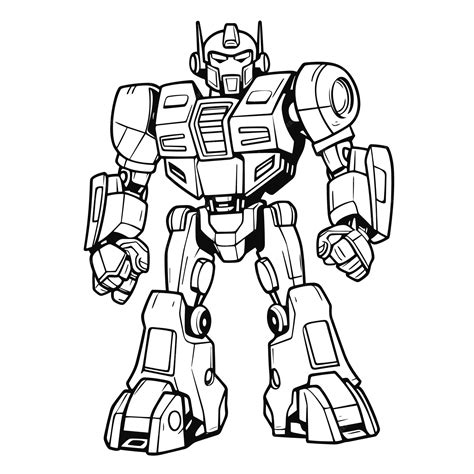 Dibujo Transformers Para Colorear 4