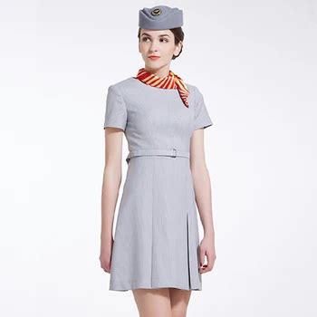 Airline Crew Uniforms For Flight Attendant Costume - Buy Flight ...