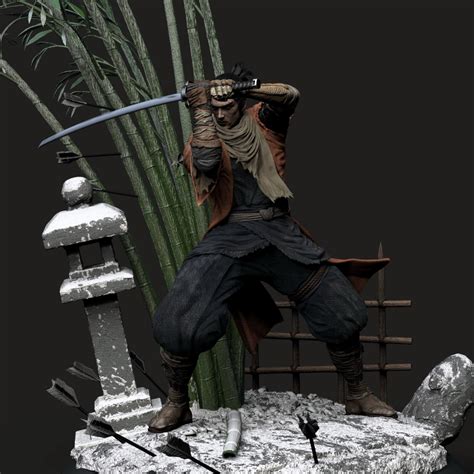 Sekiro 3d Model