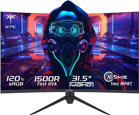 Amazon KTC Monitor Curvo Para Juegos De 32 Pulgadas Monitor 2K