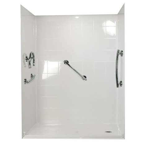 Shop Ella's Bubbles Shower Wall Surround Side and Back Panels with ...