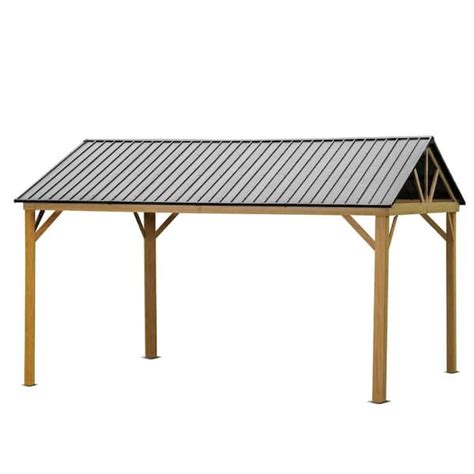 Tatayosi 12 Ft X 14 Ft Hardtop Outdoor Aluminum Gazebo With