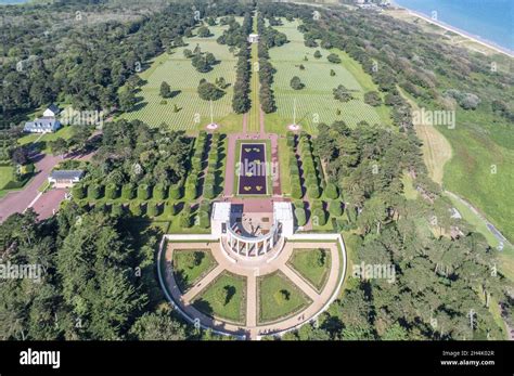 France Calvados Colleville Sur Mer The American Cemetery And The D