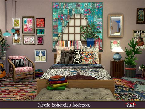 The Sims Resource Classic Bohemian Bedroom