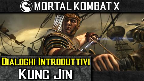 Mortal Kombat X Ita Fps Dialoghi Introduttivi Kung Jin Youtube