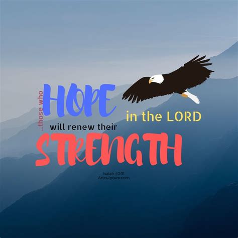 HOPE AND STRENGTH | Bible, Isaiah, Verse