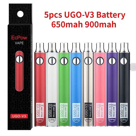 Pcs Ugo V Battery Mah Mah Ugo Vaporizer For Ce Ce Mt H