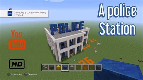 How To Build A Minecraft Police Station