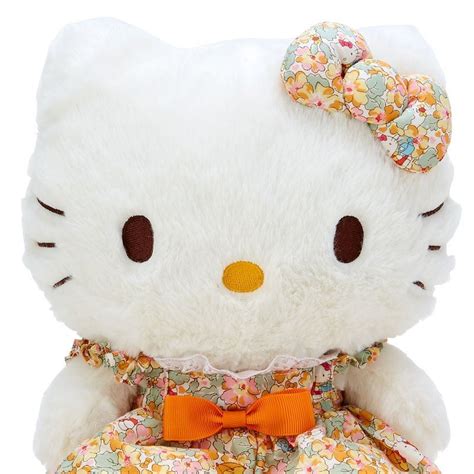 Plush Hello Kitty Yellow Ver. Sanrio Liberty Fabrics - Meccha Japan