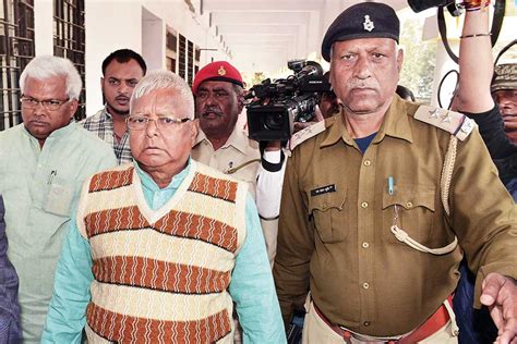 RJD President Lalu Prasad Sentenced To Five Years Jail In Third Fodder