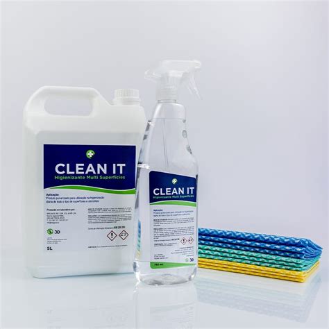 Clean It Higienizante Multi Superfícies Magjacol Cor sem Limites