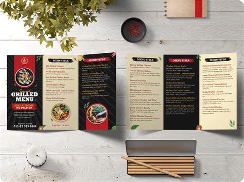 Restaurant Menu Design on Behance