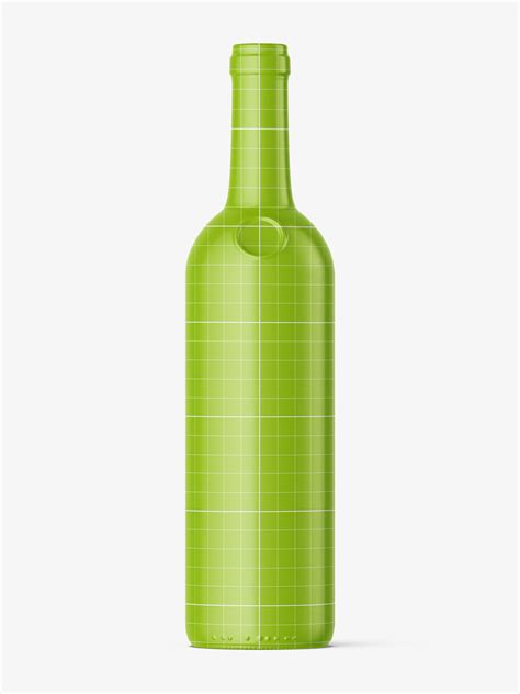 Pink Wine Bottle Mockup Smarty Mockups