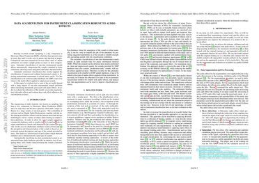 Data Augmentation For Instrument Classification Robust To Audio Effects