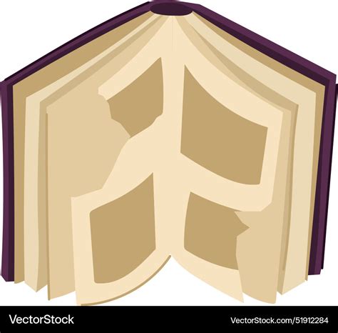 Library old book cartoon Royalty Free Vector Image