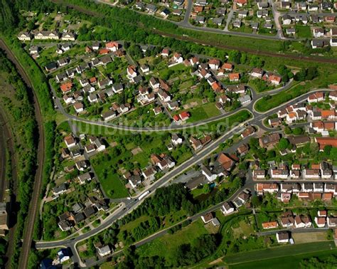 Weiterode Von Oben Wohngebiet Mischbebauung Der Mehr Und