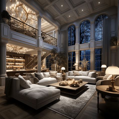 20 Luxury Mansion Living Room Ideas - HearthandPetals