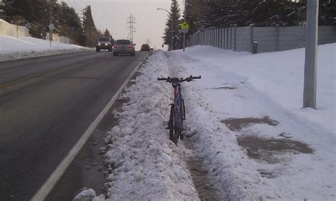 Too Much Snow Here Are 10 Ways To Turn A Bike Into A Snow Plow