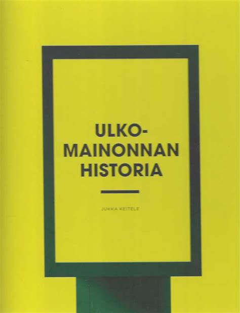 Ulkomainonnan Historia Antikka Net