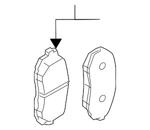 2017-2024 Subaru Brake Pads 26296FL032 | OEM Parts Online