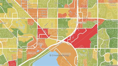 The Safest And Most Dangerous Places In Dam East West Aurora Co