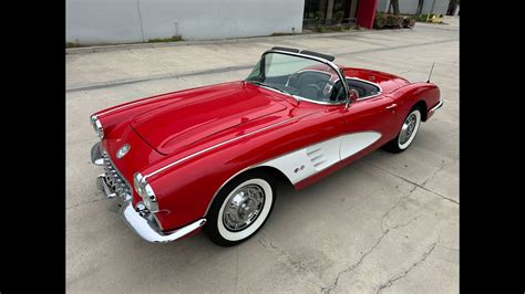 1959 Red Corvette Convertible Youtube