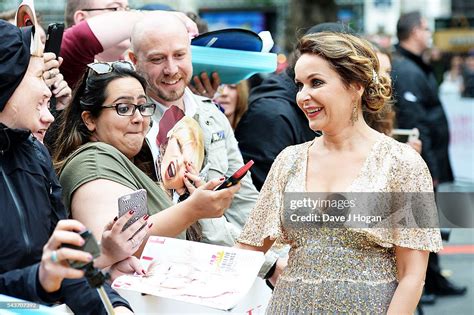 Julia Sawalha Attends The World Premiere Of Absolutely Fabulous The