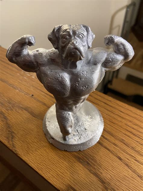 Aluminum Cast Boxer “strongman” R Metalfoundry