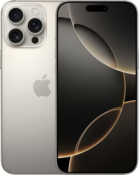 apple iphone  pro max  tb natural titanium buy