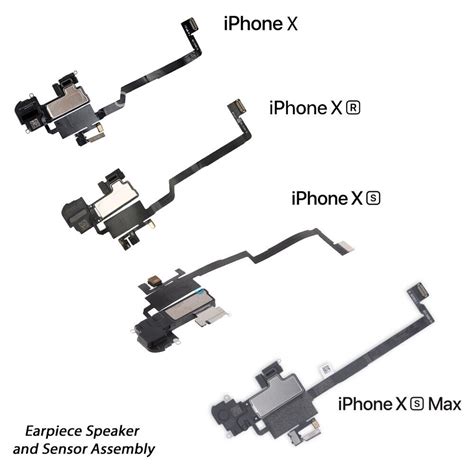 New Iphone X Xr Xs Xs Max Earpiece Speaker And Sensor Assembly Replacement Flex Ebay