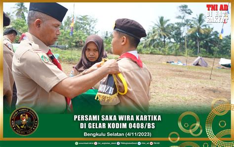 Persami Saka Wira Kartika Di Gelar Kodim 0408 BS