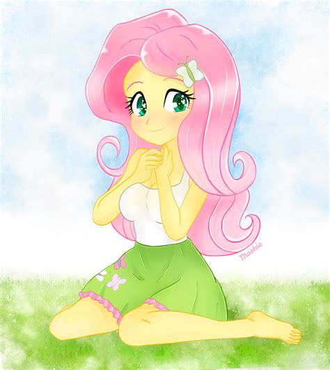 Fluttershy~ Equestria girls by iMoshie on DeviantArt