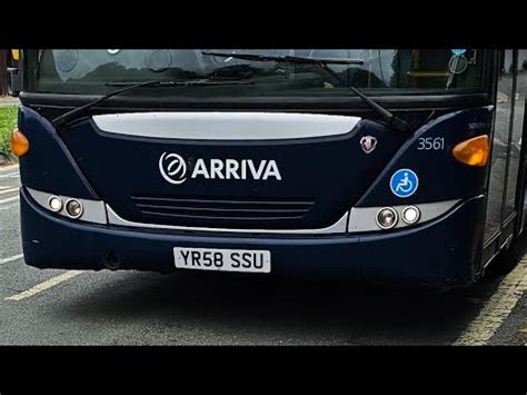 Very Nice Arriva Derby 3561 YR58 SSU Scania Omnicity On Service 22