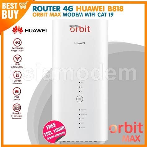 Jual Modem Wifi Orbit Max Huawei B Router G Lte Cat Tercepat