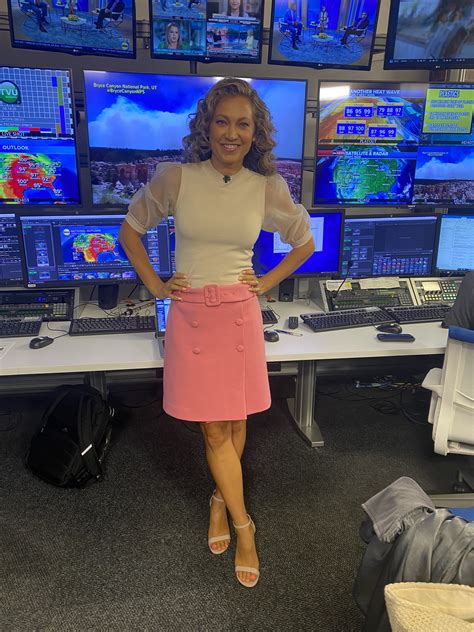 Gmas Ginger Zee Claps Back At Critic After They Urged Meteorologist To Show Some Respect To