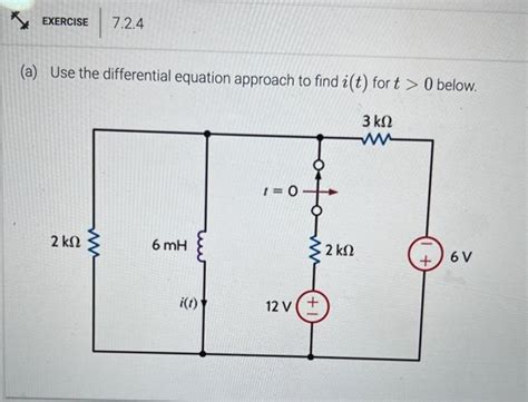 Solved A Use The Differential Equation Approach To Find Chegg