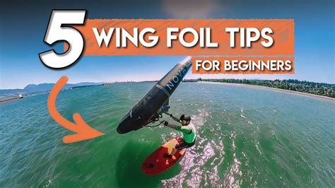 How To Wing Foil 5 Tips For Beginners YouTube