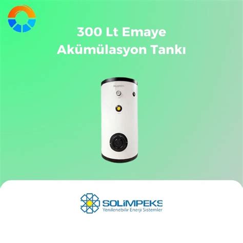 Solimpeks Lt Emaye Ak M Lasyon Tank Enerjipaketi Enerjipaketi