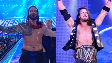 Roman Reigns Vs Aj Styles Match Booked For A Live Event In Canada