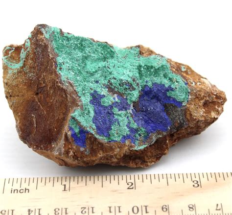 Malachite & Azurite on Matrix – Bey’s Rock Shop